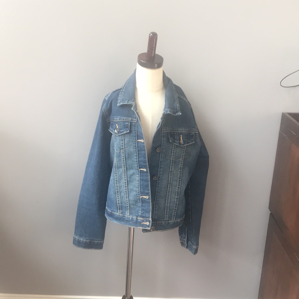 Childrens Place Jean Jacket Size 10-12
